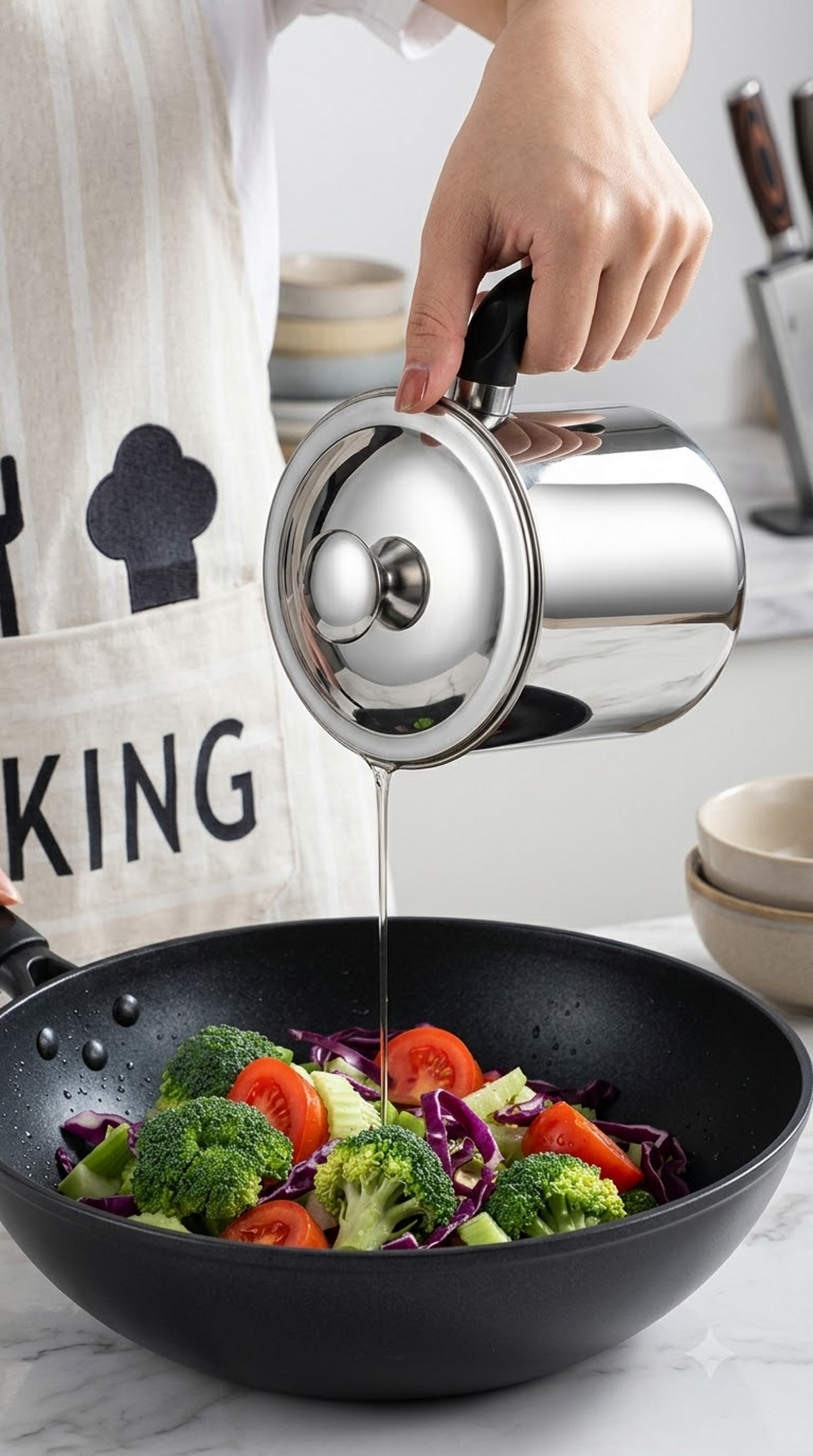Stainless Steel Oil Filter Pot